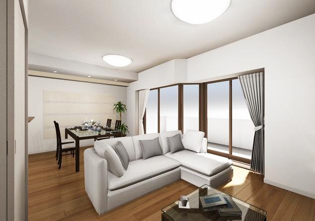 ディアナコート三田　LDK完成イメージ