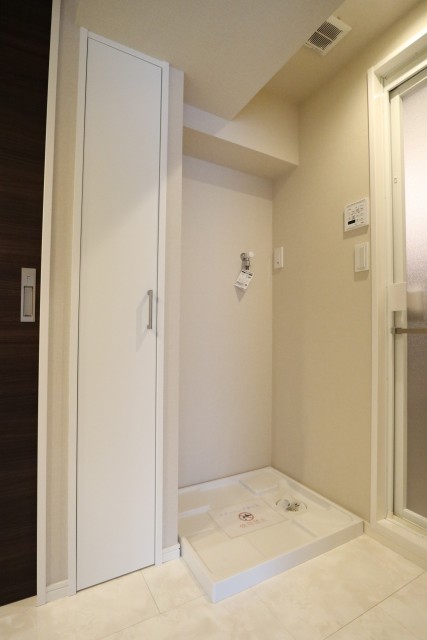 白金台桜苑マンション 洗濯機スペース