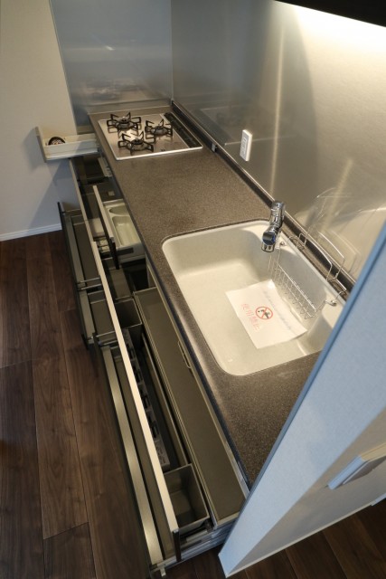 白金台桜苑マンション キッチン