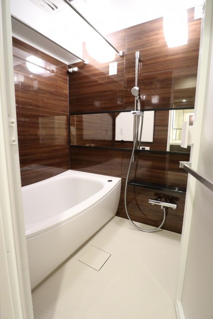 白金台桜苑マンション バスルーム