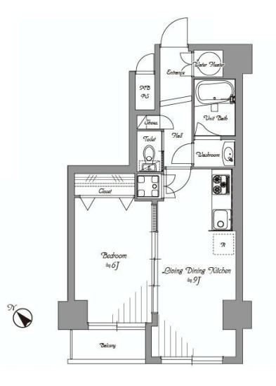 ノア渋谷パート2　間取り