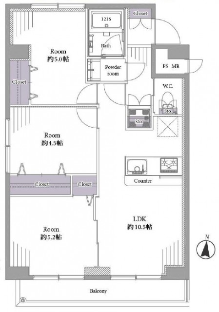 マンションヴィップ等々力