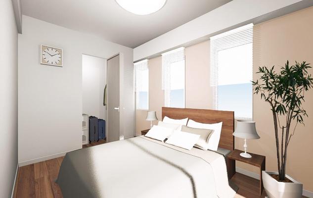 ヒルズ池尻東山公園　洋室完成イメージ