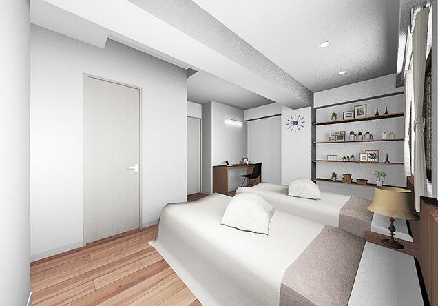 乃木坂パークマンション　洋室完成イメージ