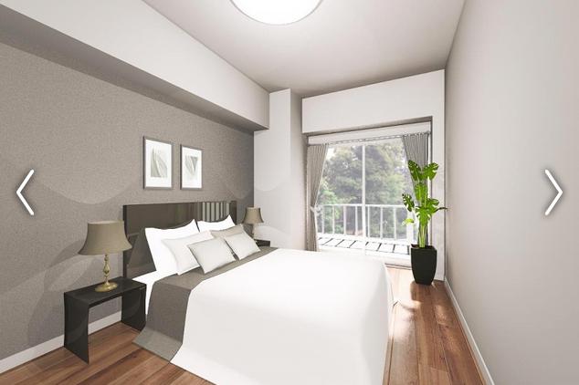 マンション恵比須苑　洋室完成イメージ