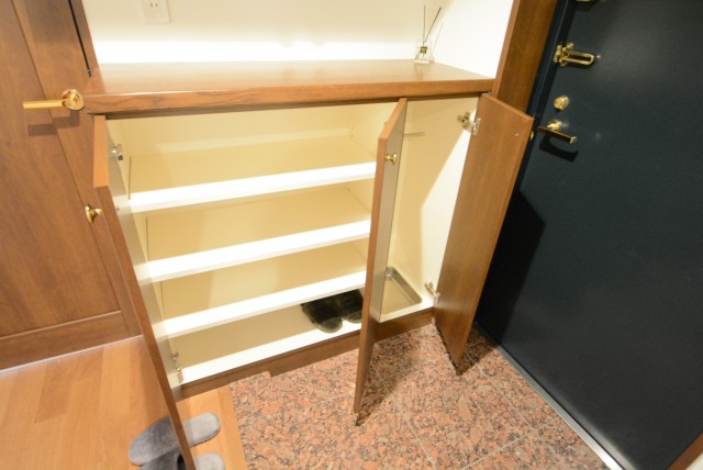 コスモ自由が丘 玄関