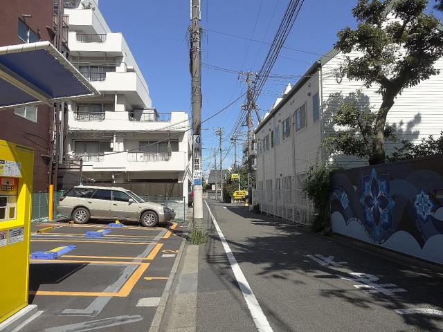 祐天寺第二コーポ　前面道路