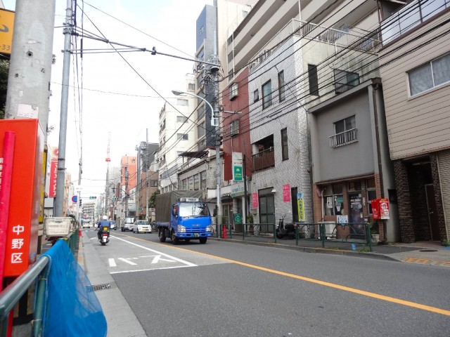 コーポ中野　前面道路