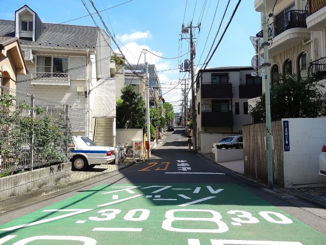 シャンボール池田山　前面道路