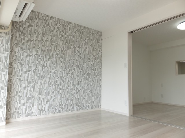 マンション目黒苑　ベットルーム　壁紙