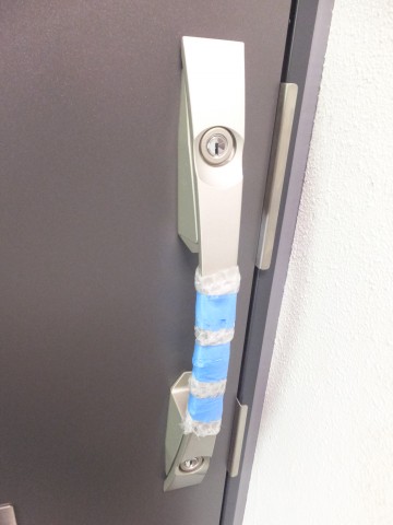 マンション目黒苑　ドアノブ