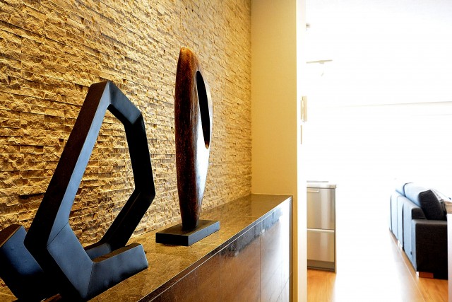 代官山マンション　LDK入口カウンター