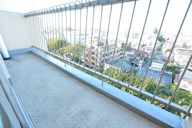 エントピア五月園　キッチンのバルコニー