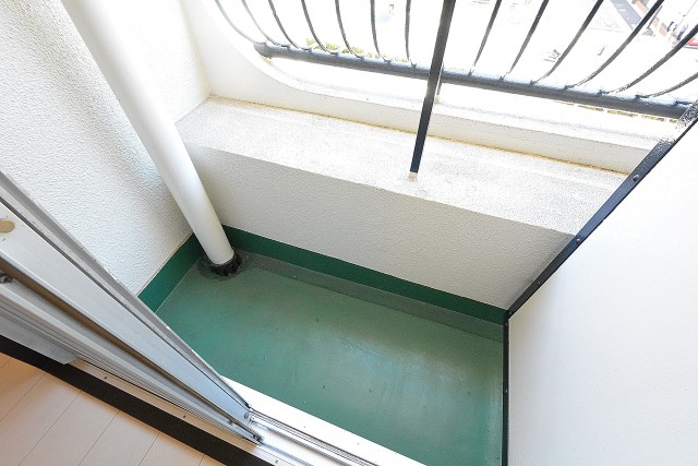 フジマンションウイスタリア　5.5帖洋室のバルコニー