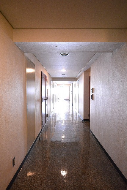 セブン築地　廊下