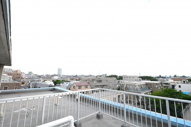 エステージ上野毛　ルーフバルコニー眺望