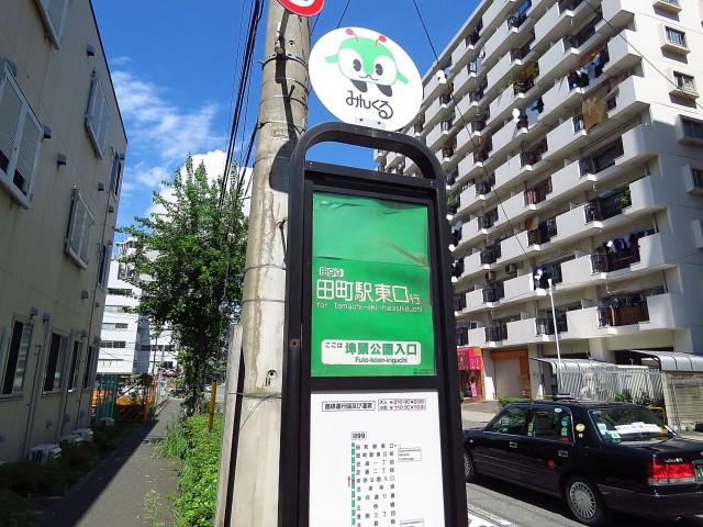 マリンシティダイヤモンドパレス　バス停