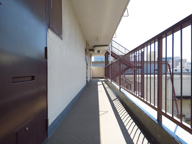 マリンシティダイヤモンドパレス　共用廊下