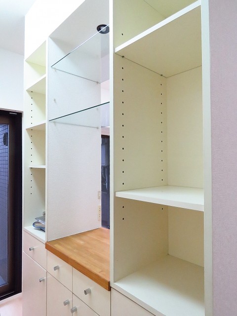 朝日シティパリオ島津山　キッチン収納