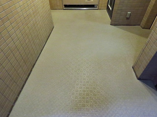 朝日シティパリオ島津山　共用廊下