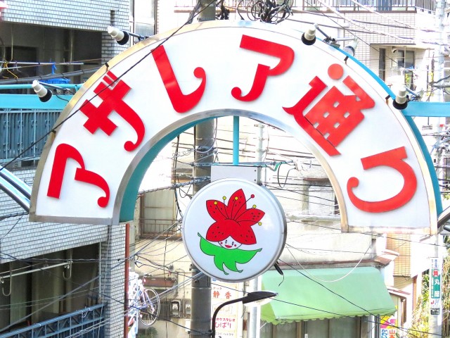 メゾンドール駒込　アザレア通り商店街