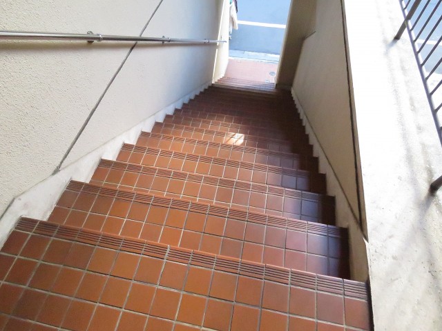 メゾンドール駒込　共用階段