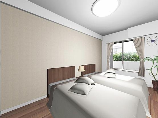 桜上水ハイム　洋室完成イメージ