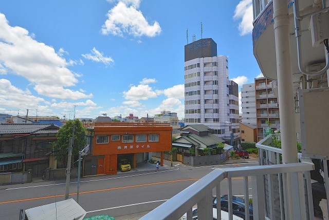 明大前フラワーマンション バルコニー