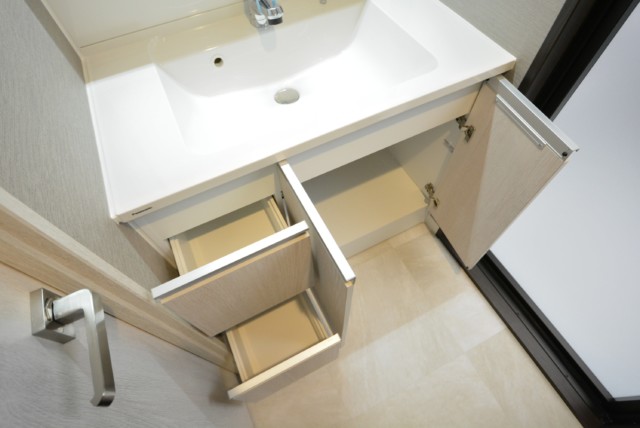 クレストフォルム田町ベイサイドコート 洗面室