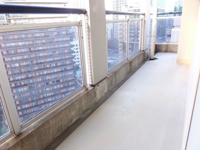 アイタウン・レピア　28.15㎡バルコニー