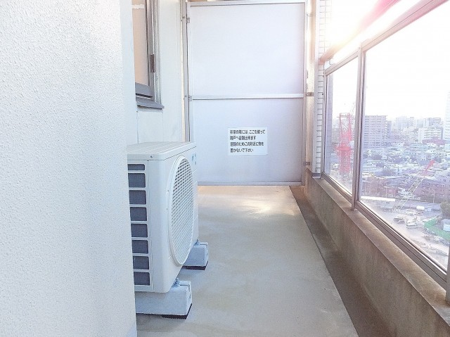 アイタウン・レピア　28.15㎡バルコニー