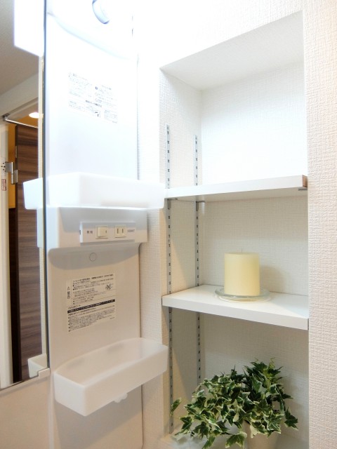 成城マンション　洗面収納