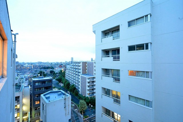 中野永谷マンション　8.5帖のLDK眺望