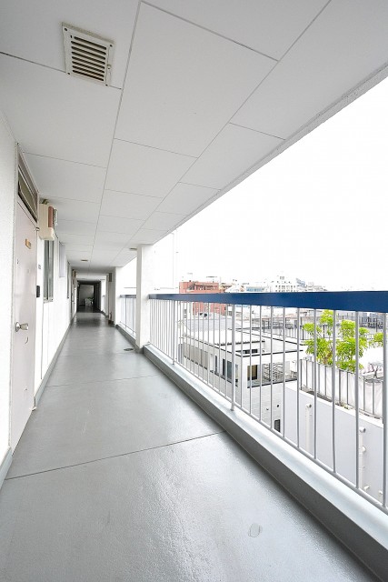 代々木コーポラス　共用廊下