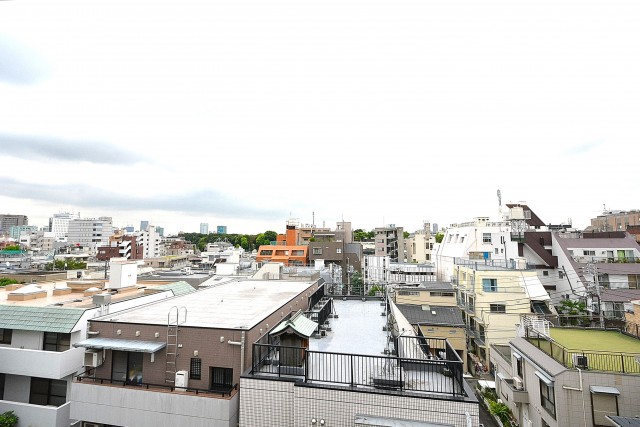 代々木コーポラス　バルコニー眺望