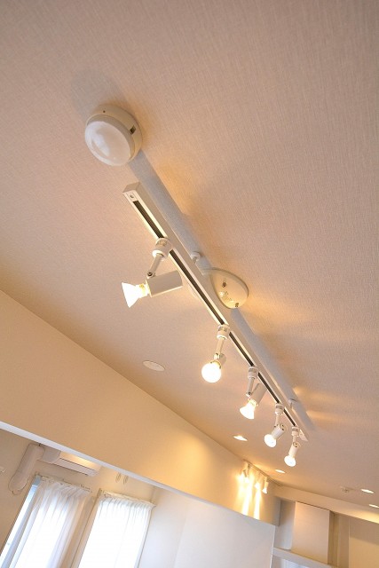 ライオンズマンション駒沢　リビングダイニング　電気