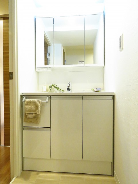 大森山王リハイム　洗面化粧台