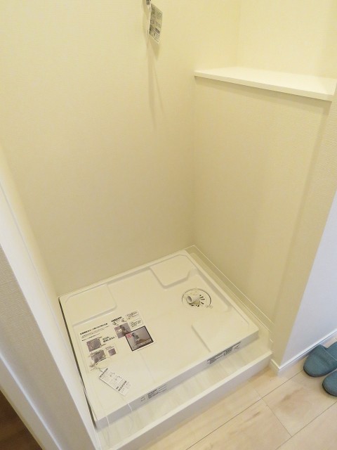 マンション市谷台　洗濯機置場