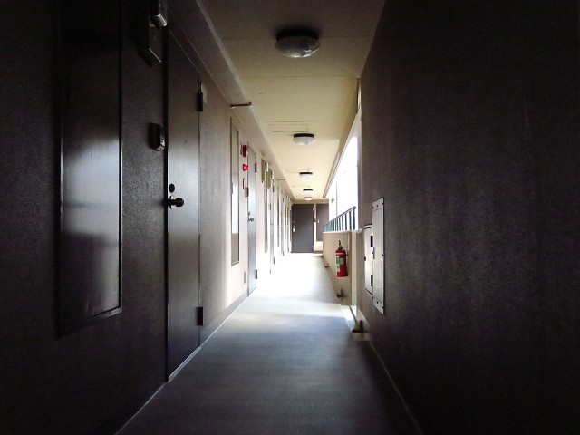 インペリアル赤坂壱番館　共用廊下