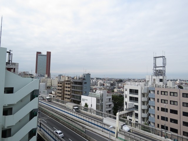 藤和三軒茶屋コープ　共用廊下眺望