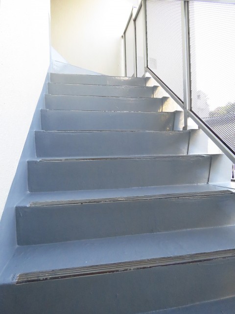 渋谷コーポ　共用階段