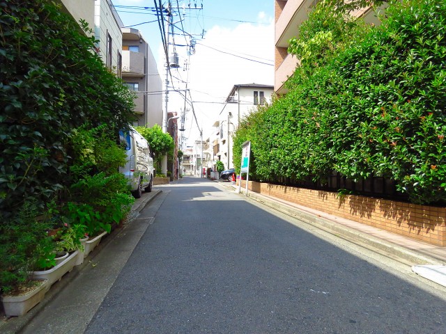 朝日ラ・パリオ学芸大学　前面道路