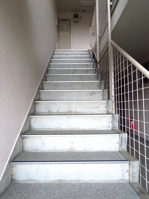 グランテラッセ西早稲田　共用階段