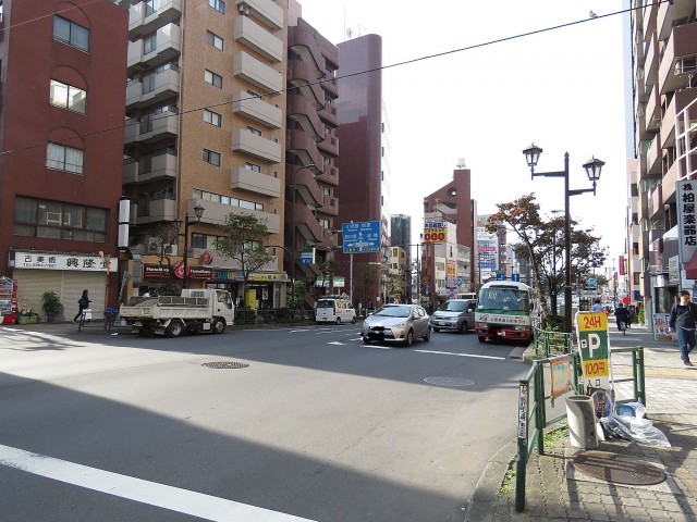 セレクトガーデン池袋　前面道路