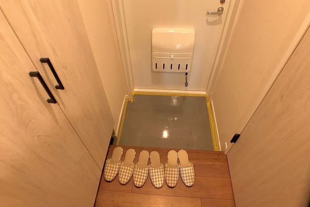 東大井スカイハイツ 玄関