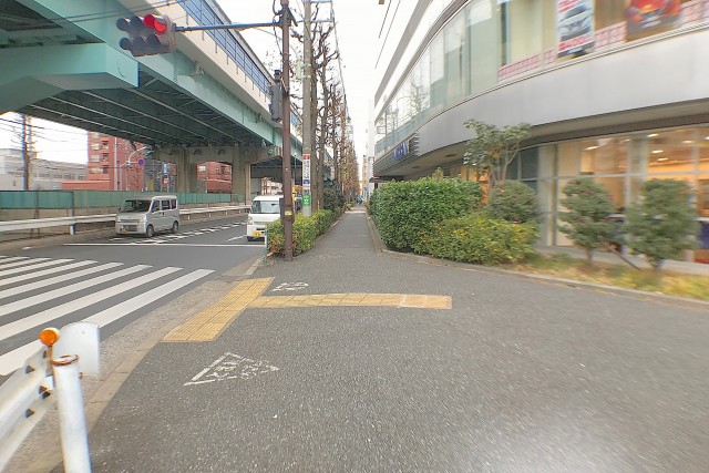 高円寺 環八沿い