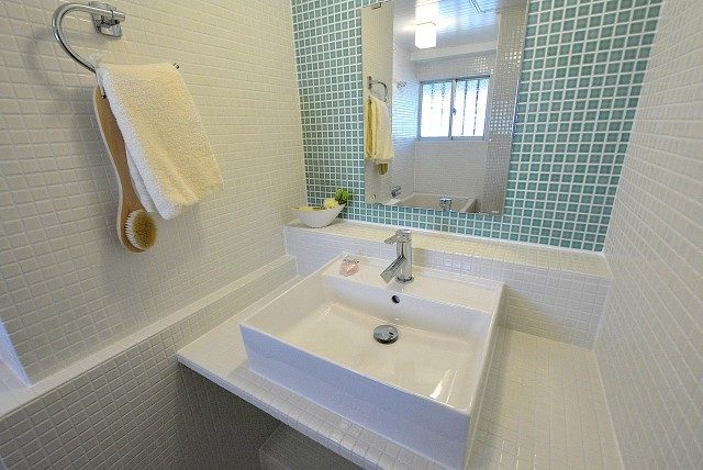 第三宮庭マンション４０５号室 風呂洗面