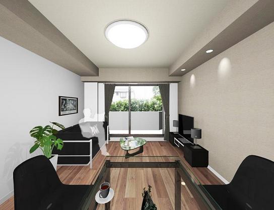 桜上水ハイム　LDK完成イメージ