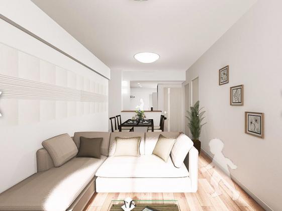 パークスクエア千歳船橋　LDK完成イメージ