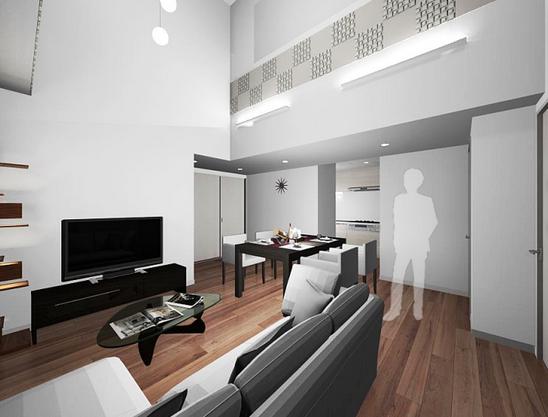 パルシオ五番町　LDK完成イメージ